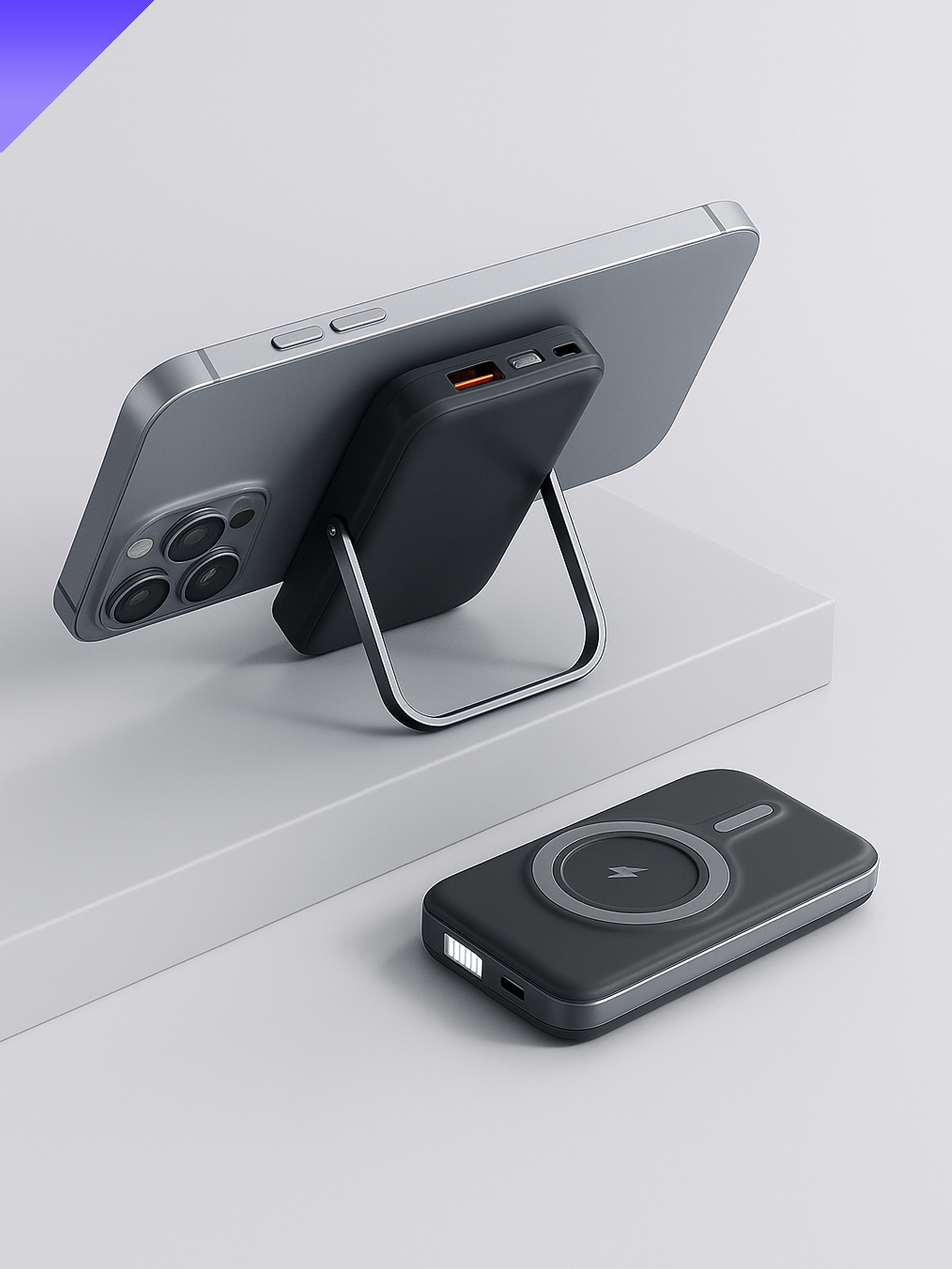 Slim Fit Powerbank Stand - Image 4